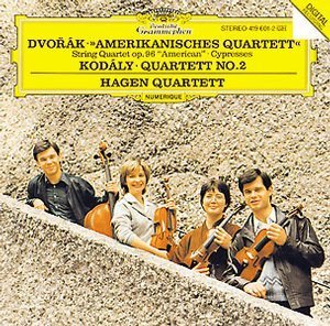 [중고] Hagen Quartett / Dvorak, Kodaly (dg0323)