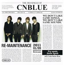 [중고] 씨엔블루 (Cnblue) / The 3rd Single Re-Maintenance (일본수입/paper sleeve/aima1005)