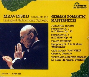 [중고] Mravinskij / German Romantic Masterpieces (2CD/수입/fed04344)