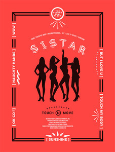 [중고] 씨스타 (Sistar) / Touch &amp; Move (2nd Mini Album)