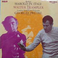 [중고] [LP] Walter Trampler, Geroges Pretre / Berlioz : Harold In Italy (수입/sb6808)