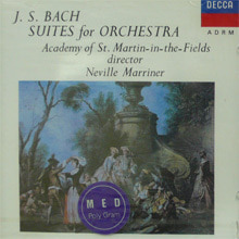 [중고] Neville Marriner / Bach : Orchestral Suites No1.4 (dd0939)
