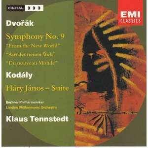 [중고] Klaus Tennstedt / Dvorak: Symphony No.9 / Kodaly: Hary Janos-suite (수입/724348330727)