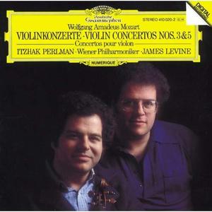 [중고] Perlman, Levine / Mozart: Violin Concertos Nos. 3&amp;5 (일본수입/f35g50058)