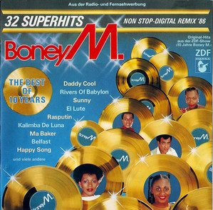 [중고] Boney M. / The Best Of 10 Years