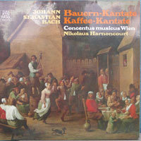 [중고] [LP] Nikolaus Harnoncourt / Bach : Bauern-Kantate, Kaffee-Kantate (수입/saw9583m) - sr120