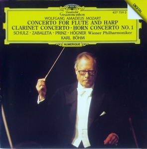 [중고] Karl Bohm / Mozart Concerto For Flute And Harp (do0111/4377592)