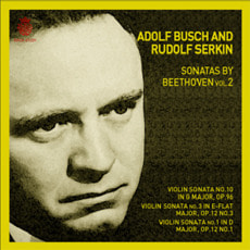 [중고] Adolf Busch And Rudolf Serkin / Sonatas By Beethoven vol.2 (Paper sleeve/mrcd1001)