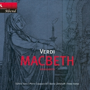[중고] Piero Cappuccilli / Verdi : Macbeth - Highlights (홍보용/Digipack/sbdd1010)