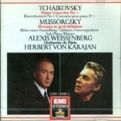 [중고] Alexis Weissenberg, Herbert Von Karajan / Tchaikovsky: Piano Concerto No. 1, Mussorgsky: Pictures At An Exhibition (수입/cdm7693812)