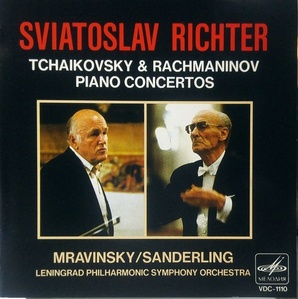 [중고] Sviatoslav Richter / Tchaikovsky &amp; Rachmaninov Piano Concertos (일본수입/vdc1110)