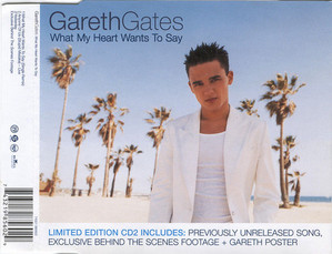 [중고] Gareth Gates / What My Heart Wants To Say (Limited Edition/Single/수입/홍보용)