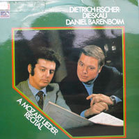 [중고] [LP] Dietrich Fischer-Dieskau, Daniel Barenboim / A Mozart Lieder Recital (수입/asd2824)
