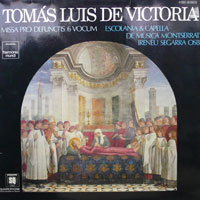 [중고] [LP] Ireneu Segarra OSB / Victoria : Missa Pro Defunctis 6 Vocum (수입/06599602)