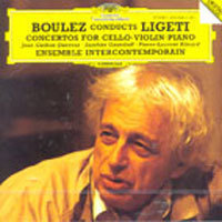 [중고] Pierre Boulez / Ligeti: Piano, Violin, Cello Concertos (dg2500)