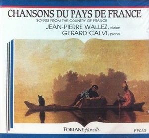 Jean-Pierre Wallez, Gerard Calvi / Chansons Du Pays De France (수입/미개봉/ff033)