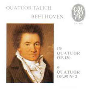 Beethoven: Quatuors 13 &amp; 8 Le Quatuor Talich (수입/미개봉/cal9637)