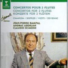 [중고] Jean-Pierre Rampal, Clementine Sckmone, Andras Adorjan, Ransom Wilson / Concertos For 2 Flutes (수입/2292458362)
