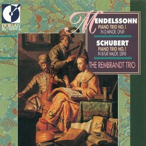 The Rembrandt Trio / Mendelssohn, Schubert : Piano Trios (수입/미개봉/dor90130)