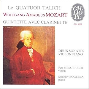 [중고] Petr Messiereur, Stanislav Bogunia / Mozart : Quintette Clarinette/2 Sonates (수입/cal9628)