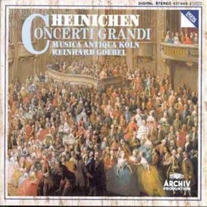 Musica Antiqua Koln, Reinehard Goebel / Heinichen : Concerti Grandi (미개봉/dg1555/4378492)