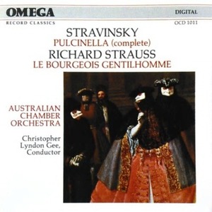 [중고] Christoper Lyndon Gee / Stravinsky : Pulcinella, Strauss : Le Bourgeois Gentilhomme (수입/oocd5012)