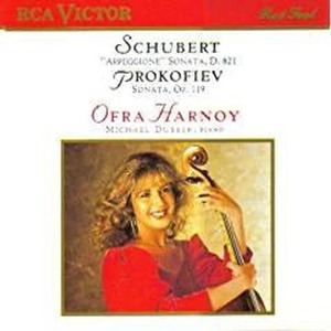 [중고] Ofra Harnoy / Schubert : &quot;Aooeggione&quot; Sonata, Porkofiev : Sonata, Op.119 (수입/78452rc)