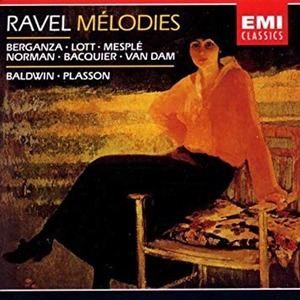 [중고] Berganza, Lott, Mesple, Norman, Bacquier, Van Dam / Ravel : Melodies (2CD/수입/724356929920)