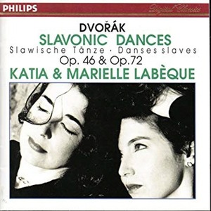 [중고] Katia &amp; Marielle Labeque / Dvorak : Slavonic Dances (dp1758)