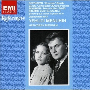 [중고] Yehudi &amp; Hephzibah Menuhin / Beethoven, Schubert, Brahms (수입/724356596122)