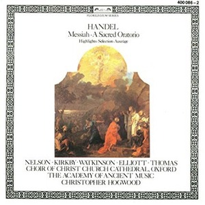 [중고] Christopher Hogwood, The Academy Of Ancient Music / Handel : Messiah Highlights (cdd013/4000862)