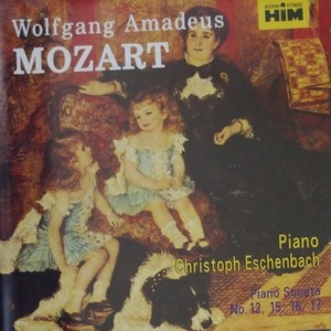 [중고] Christoph Eschenbach / Mozart : Piano Sonatas No.12,15,16,17 (ncd035)
