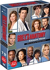[중고] [DVD] Grey&#039;s Anatomy: Season 3 - 그레이 아나토미: 시즌 3 (7DVD)