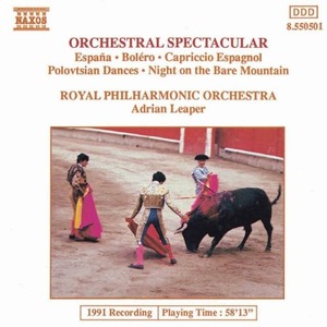 [중고] Adrian Leaper / Orchestral Spectacular (수입/8550501)