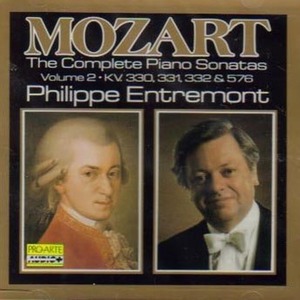[중고] Philippe Entremont / Mozart : The Complete Piano Sonatas Vol.2 (ntcd002)
