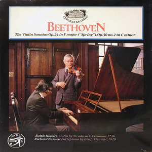 [중고] Ralph Holmes, Richard Burnett / Beethoven : Sonata for Piano and Violin (skcdl0070)