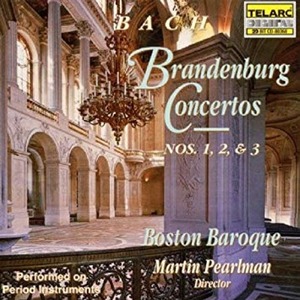 [중고] Martin Pearlman / Bach &quot; Brandenburg Concertos Nos. 1, 2 &amp; 3 (수입/cd80368)