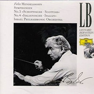 [중고] Leonard Bernstein / Mendelssohn : Symphonien Nr. 3 &amp; 4 (수입/4310382)
