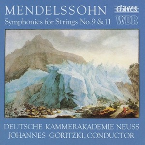 [중고] Johannes Goritzki / Mendelssohn : String Symphoneis (cvcd7028)