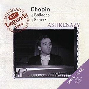 [중고] Vladimir Ashkenazy / Chopin : 4 Ballades, 4 Scherzi (수입/4664992)