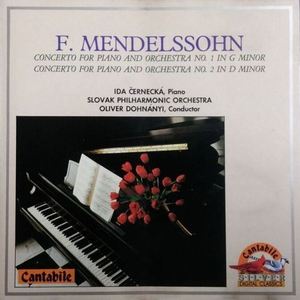 Ida Cernecka, Oliver Dohnanyi / Mendelssohn : Piano Concerto No. 1 &amp; 2 (미개봉/sxcd5084)