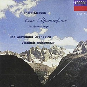 [중고] Vladimir Ashkenazy / Strauss : Eine Alpensinfonie, Till Eulenspiegel (수입/d105564)