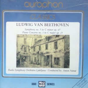 [중고] Anton Nanut / Beethoven : Symphony No.5, Piano Concerto No.1 (수입/cdau031433)