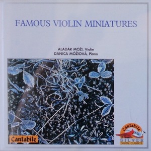[중고] Aladar Mozi, Danica Maziovo / Famous Violin Miniatures (sxcd5088)