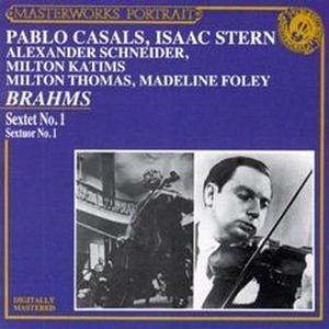 [중고] Pablo Casals, Issac Stern / Brahms : Sextet (cck7061)