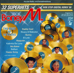 [중고] Boney M. / The Best Of 10 Years (수입)