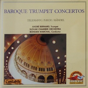 [중고] Andre Bemard / Baroque Trumpet Concertos (sxcd5094)