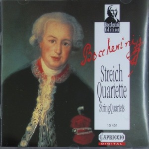 [중고] V.A. / Boccherini : Streichquartette (수입/10451)