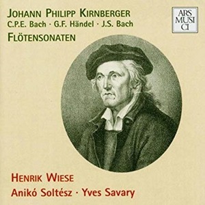 Henrik Wiese / Kirnberger, C.P.L.Bach, J.S.Bach, Handel : Flotensonaten (미개봉/am13742)