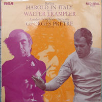 [중고] [LP] Walter Trampler, Georges Pretre / Berlioz : Harold in Italy, Op.16 (수입/sb6808)